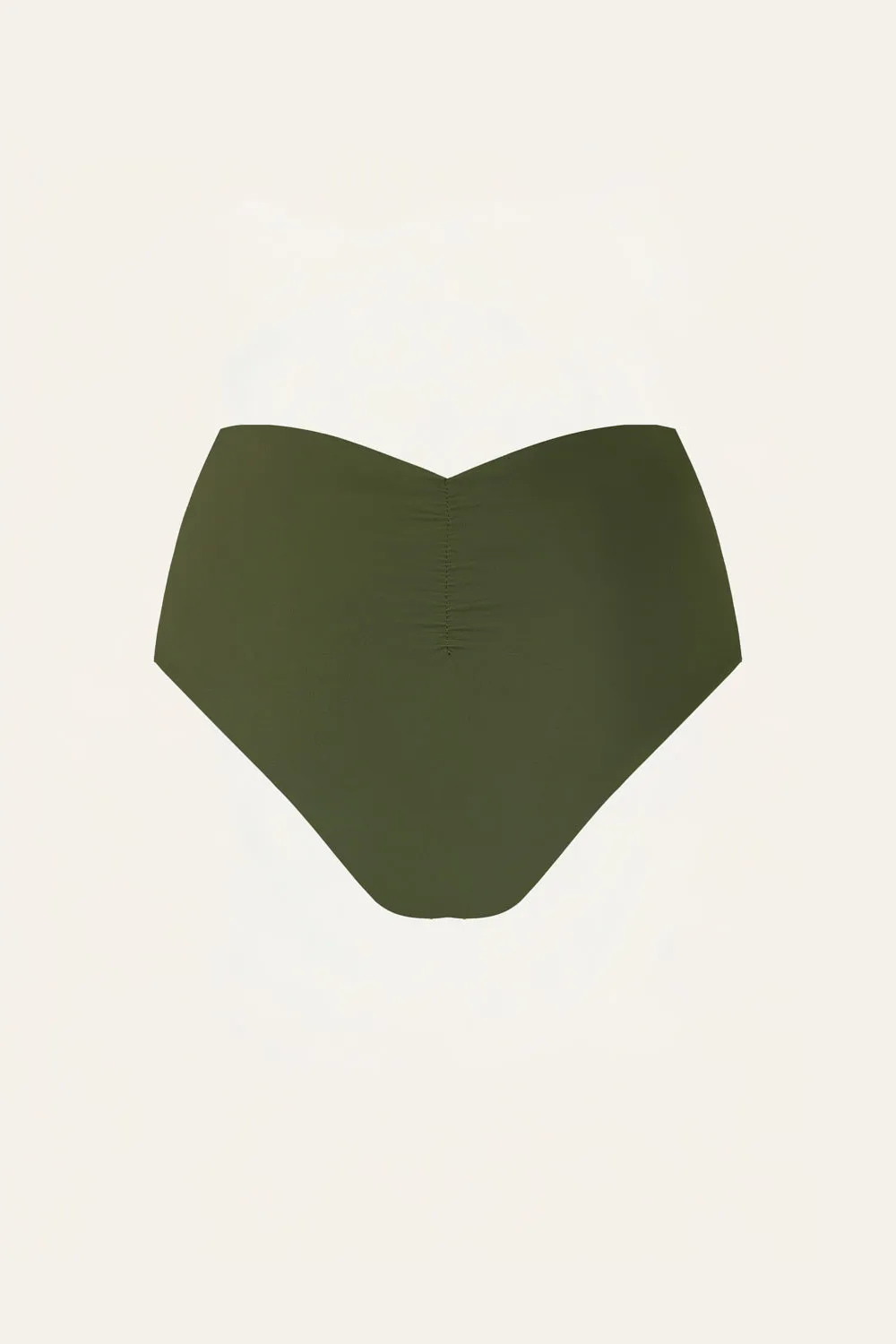 Johanna Ortiz Taita slip bikini verde vita alta