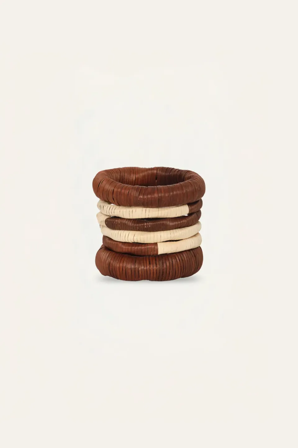 Johanna Ortiz Free Galloper Bangles bracciali bejuco marrone