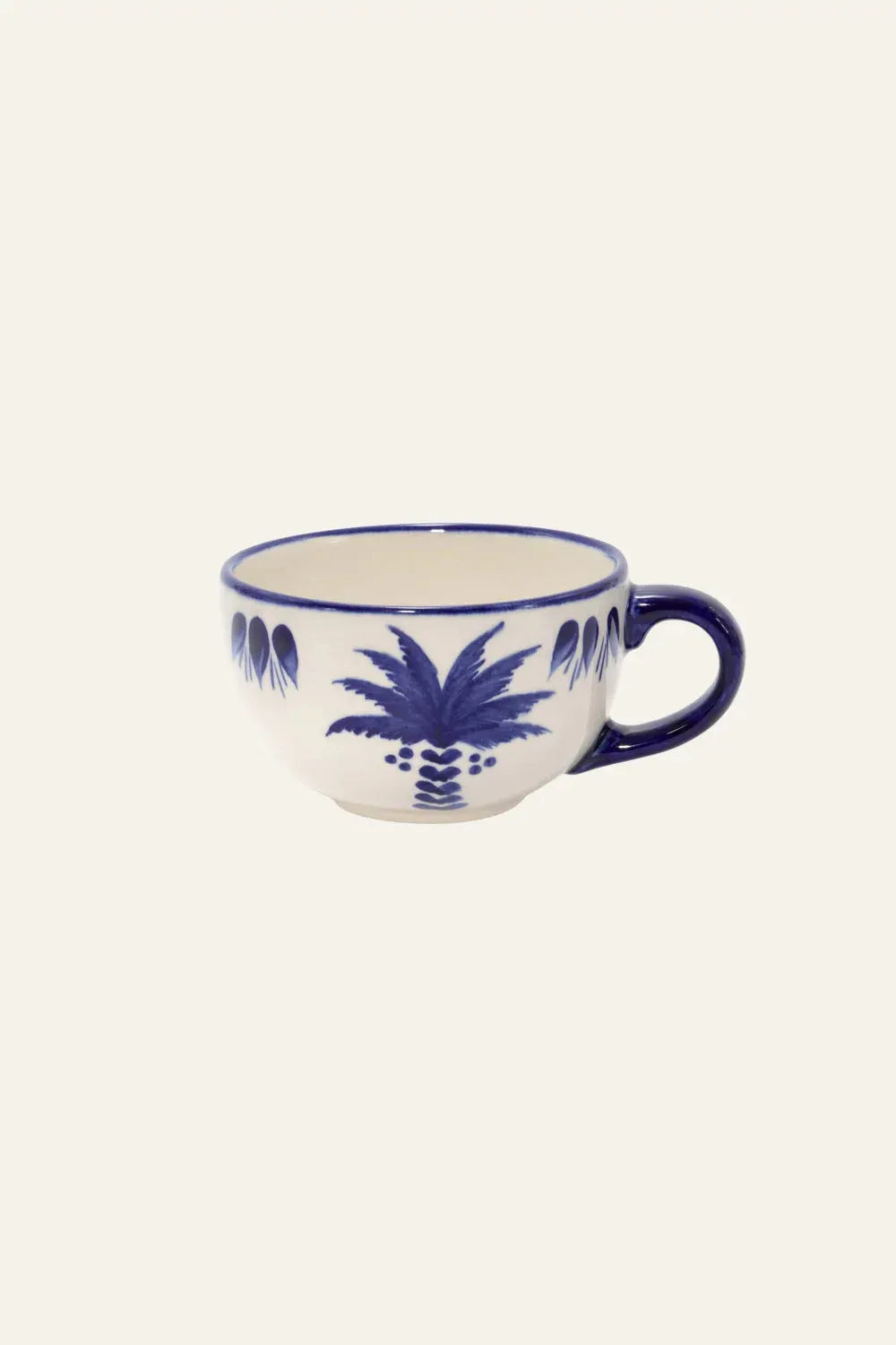 Johanna Ortiz Katios set tazzine caffè 2 pezzi blu navy