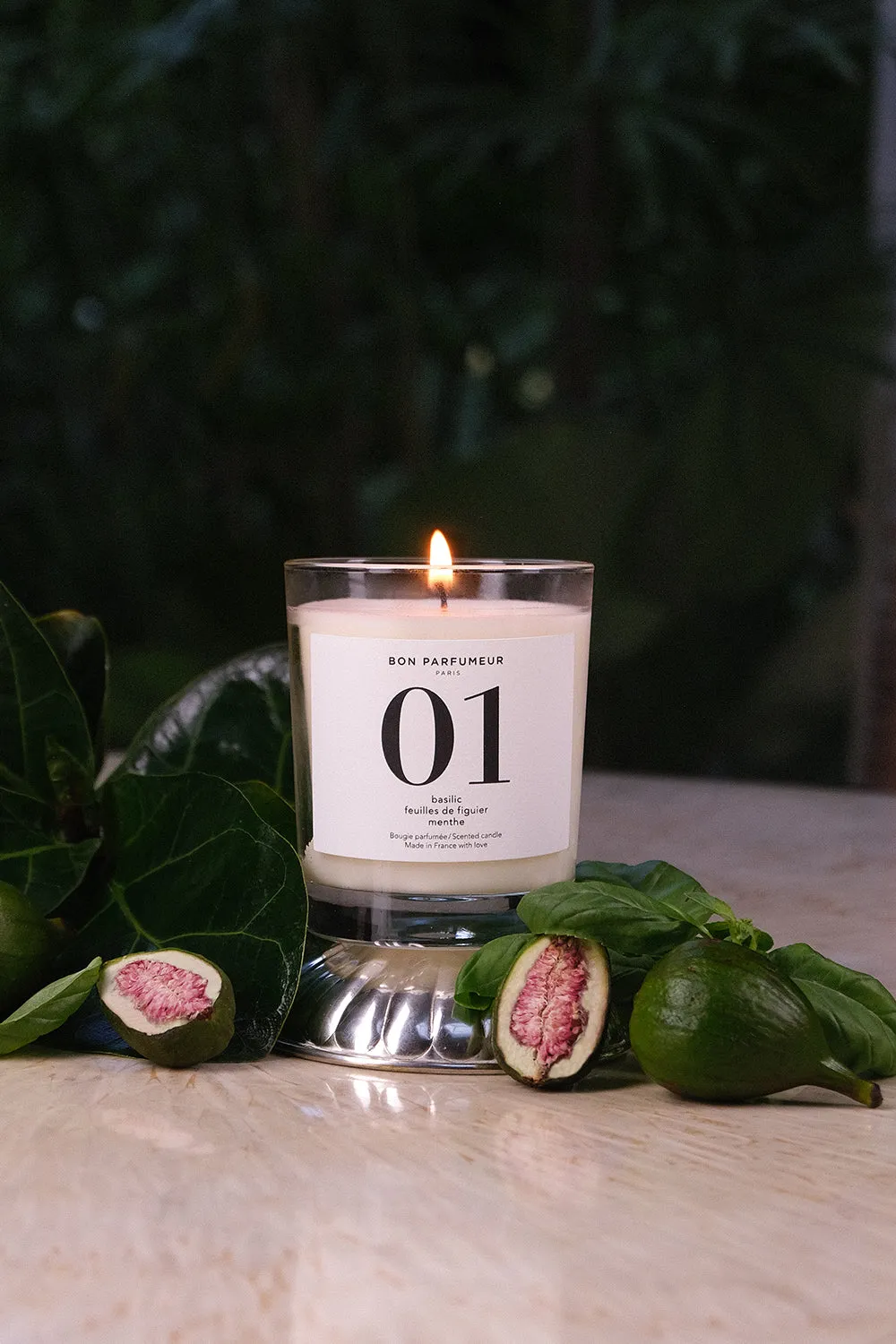 Johanna Ortiz Bon Parfumeur 01 candela profumata fico