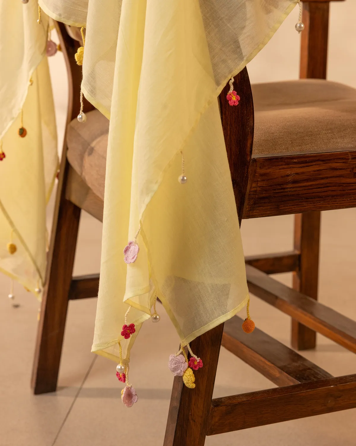 Our Dve Citrus Dream stola giallo limone mul 2x10