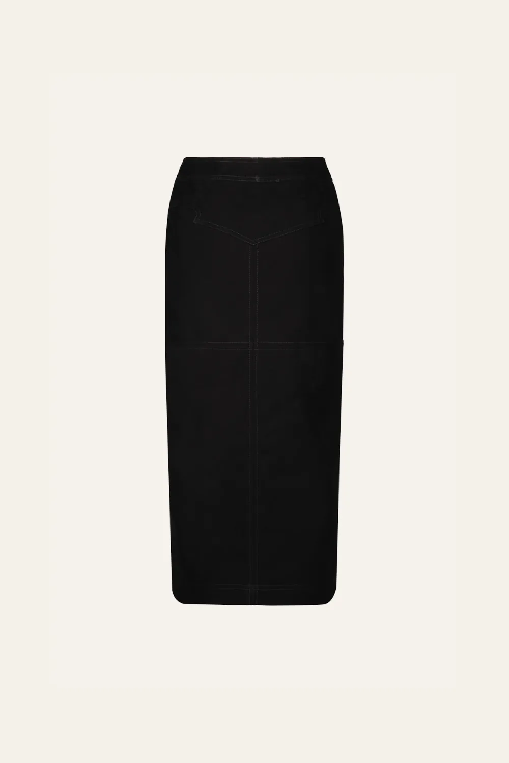 Johanna Ortiz Epic Statement gonna pelle nera slim