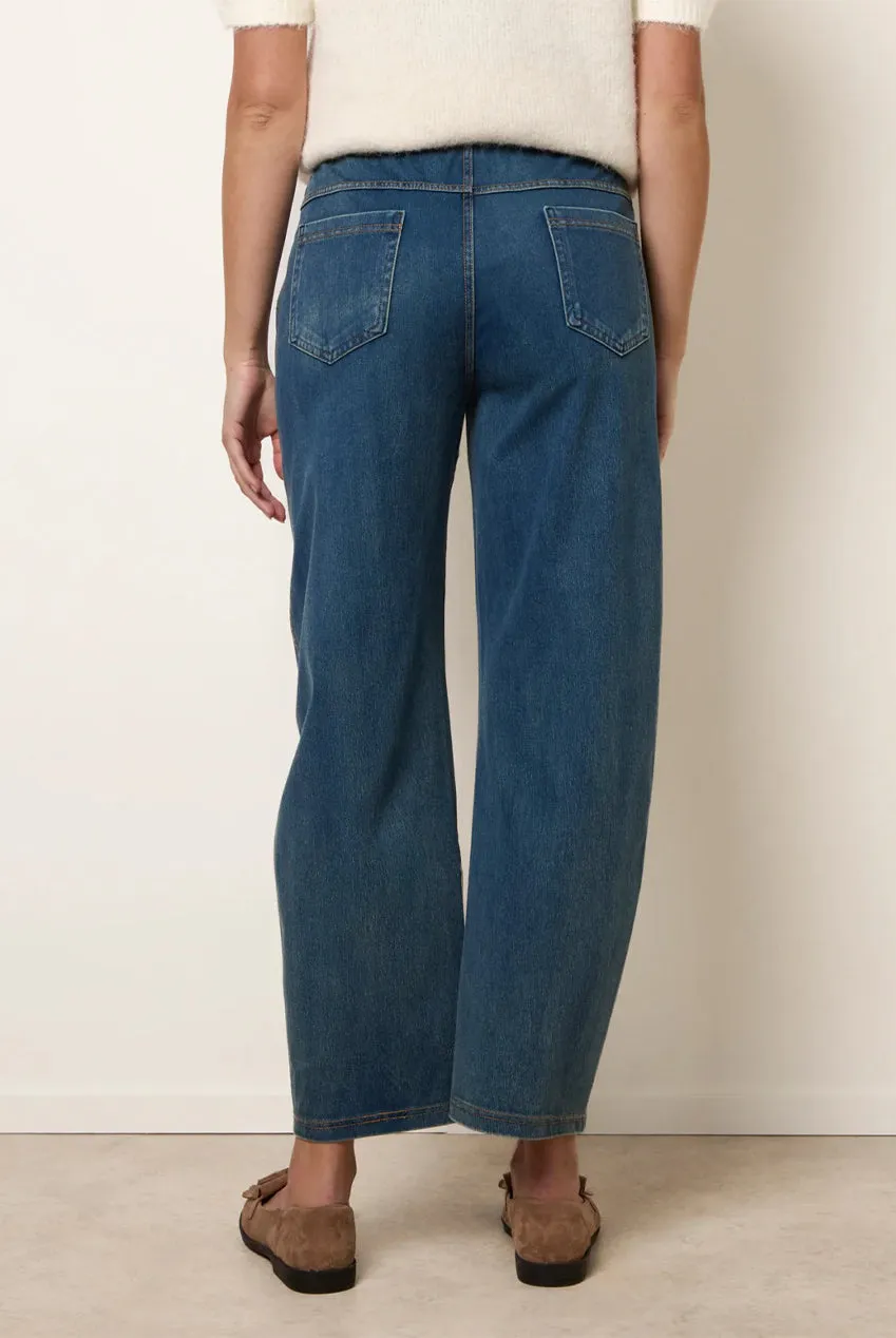Blue Vanilla Seam Detail jeans denim blu zampa