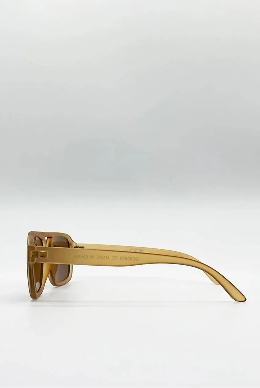 SVNX 70's Navigator occhiali da sole sand