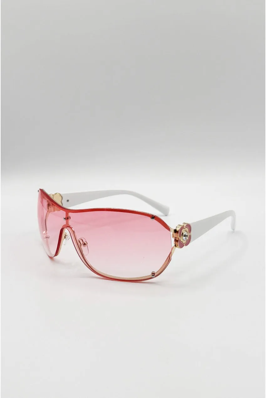 SVNX Vintage Rose SG2604109 occhiali rosa avvolgenti