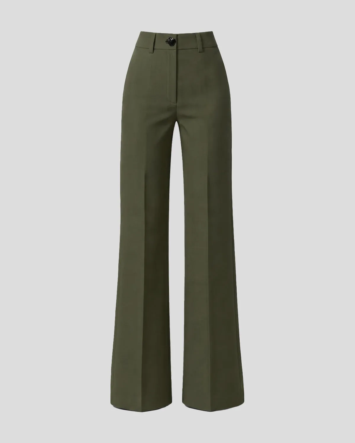 Violante Nessi Francis pantaloni verdi lana