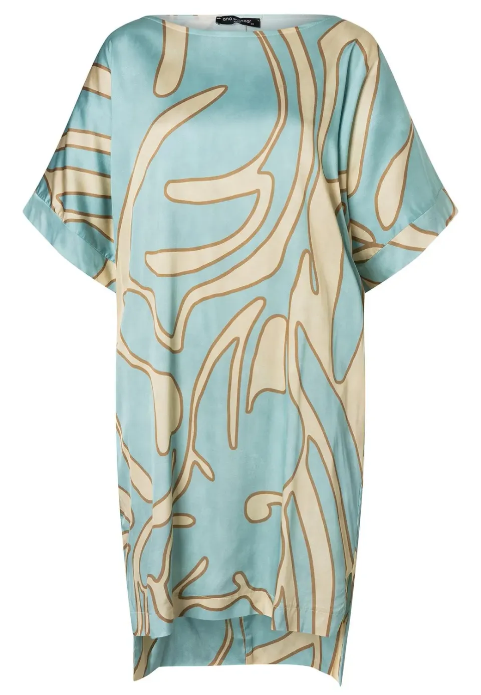 Ana Alcazar Zazilia abito fantasia azzurro oversize