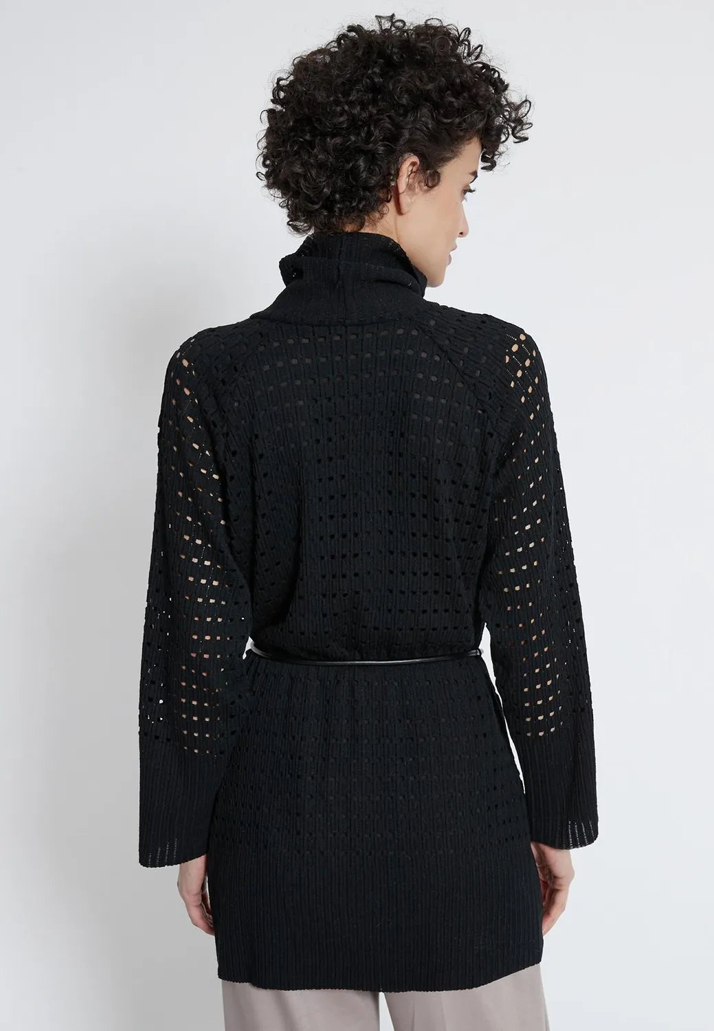 Ana Alcazar Habbsi maglia uncinetto collo alto