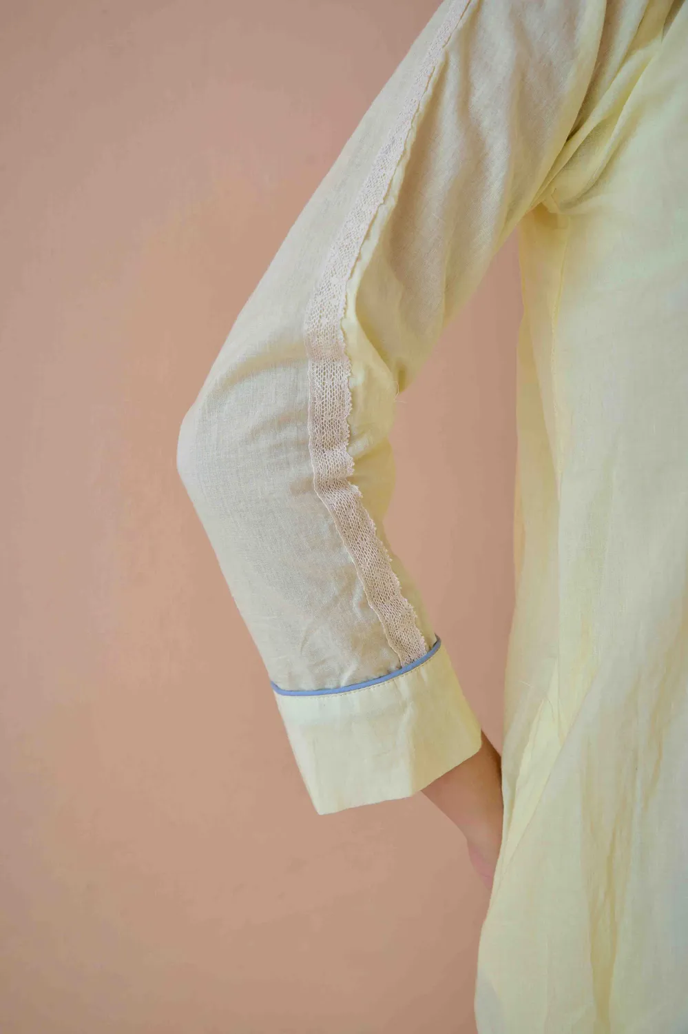 Our Dve Zeno abito lemon stampato cotone