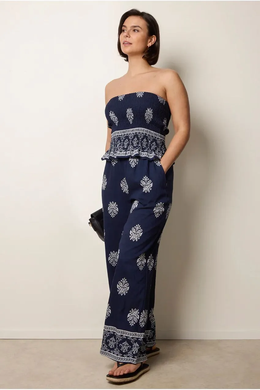 Blue Vanilla set top pantaloni navy S/M