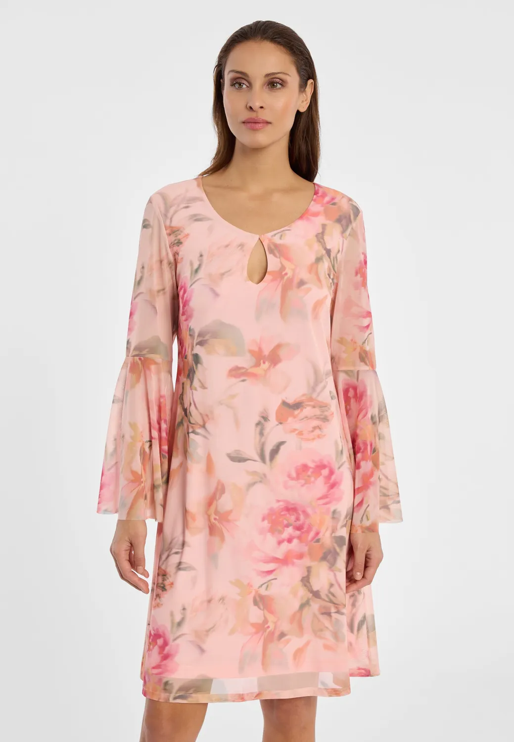 Ana Alcazar Dessi abito corto floreale rosa