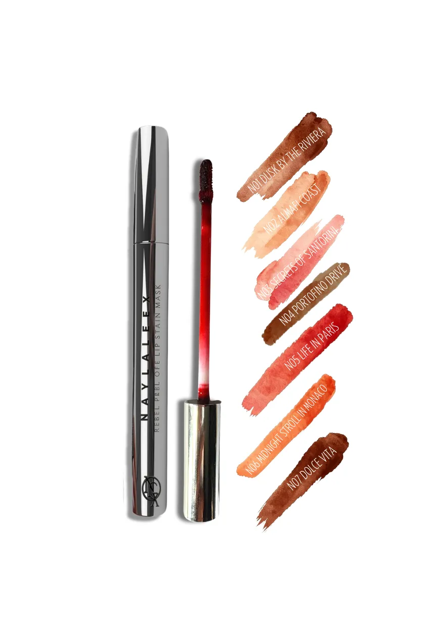 Naylaleex Rebel Lip Stain Tinta Labbra Nude Tan Brown Opaco