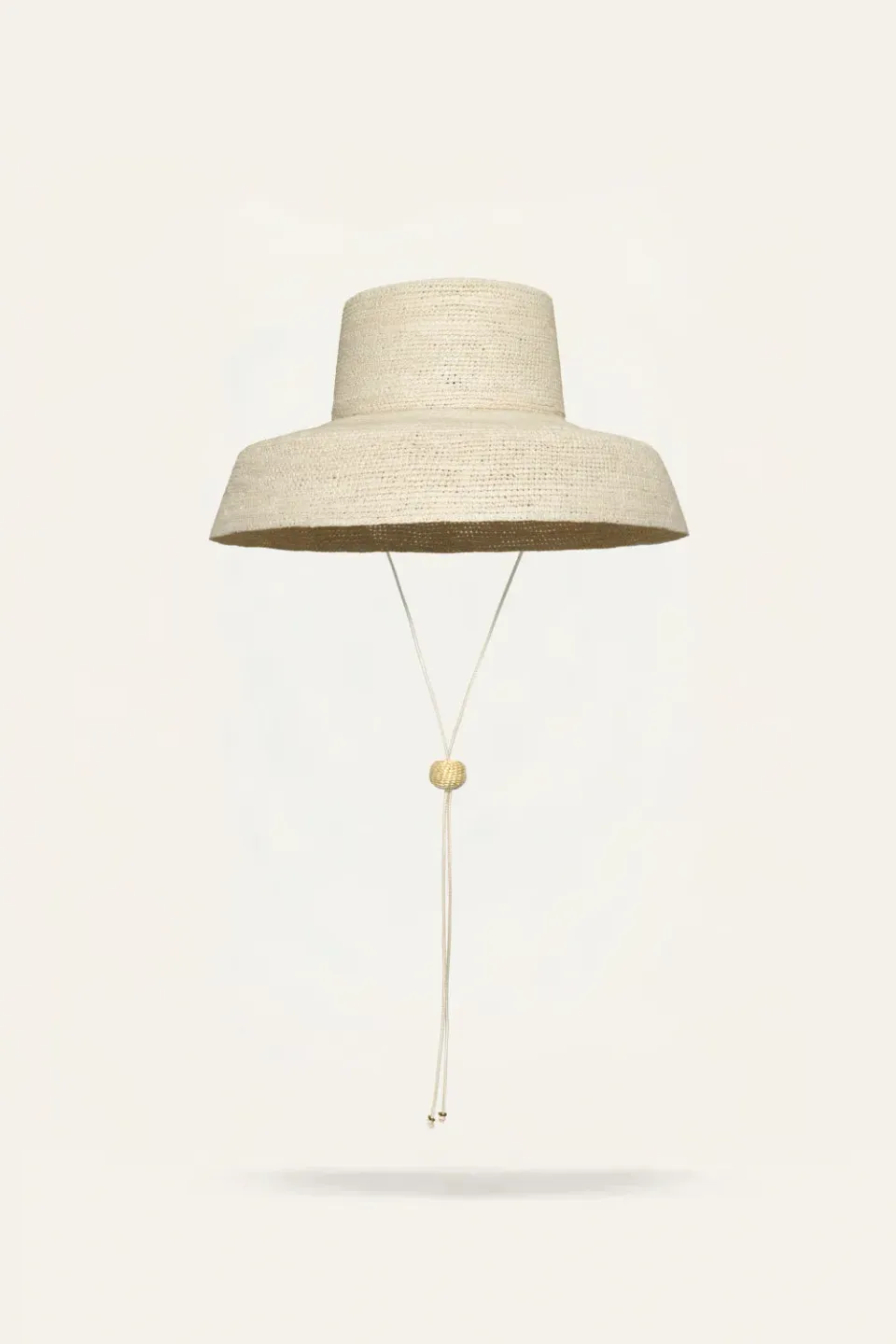Johanna Ortiz Fierce Muse cappello paglia ecrù