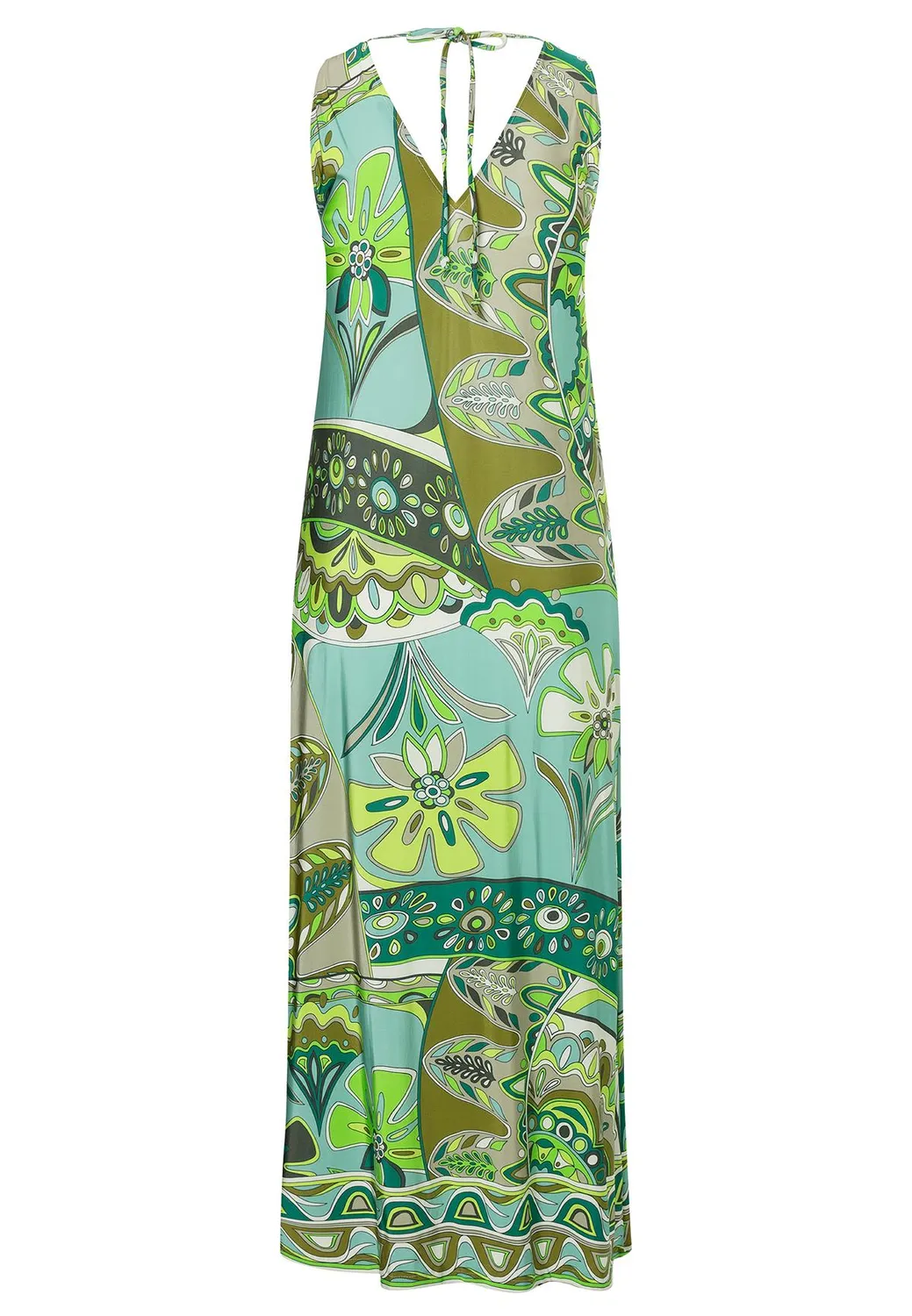 Ana Alcazar Zimoa vestito lungo viscosa floreale