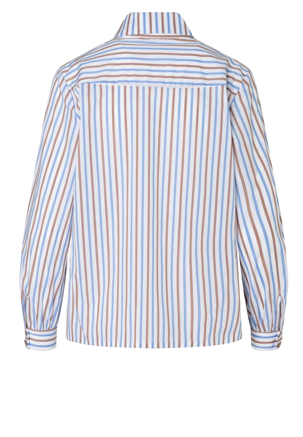 Ana Alcazar Evamari blusa panna righe jabots