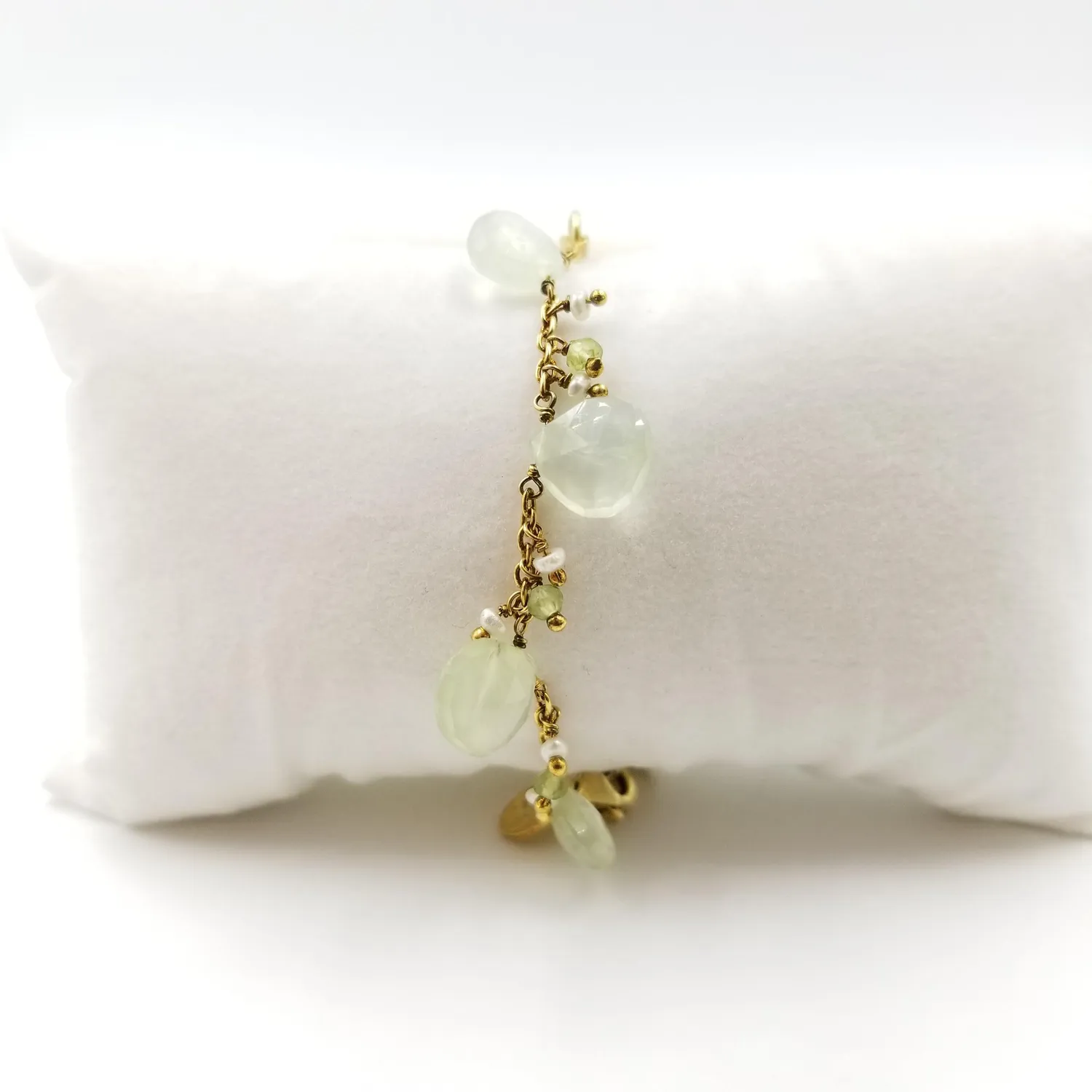 Our Dve Prynaite Pearl bracciale perle placcato oro
