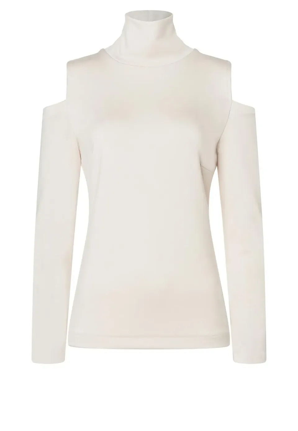 Ana Alcazar Sensy top jersey bianco cut-out