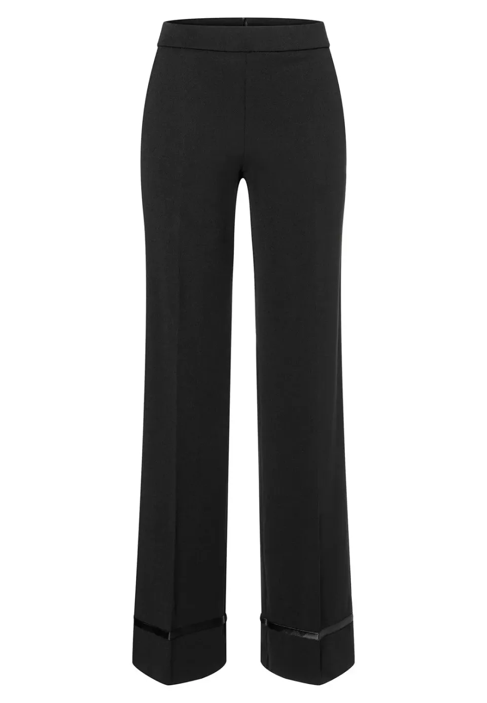 Ana Alcazar Marlene Harieke pantaloni neri vita alta palazzo