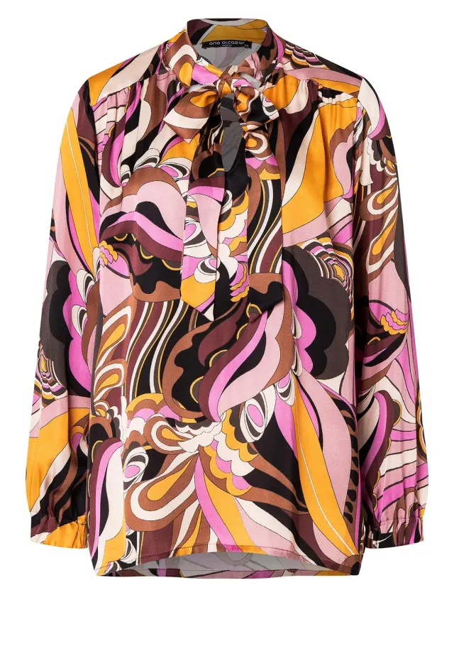 Ana Alcazar Malony Camicia Maniche Lunghe Fiocco