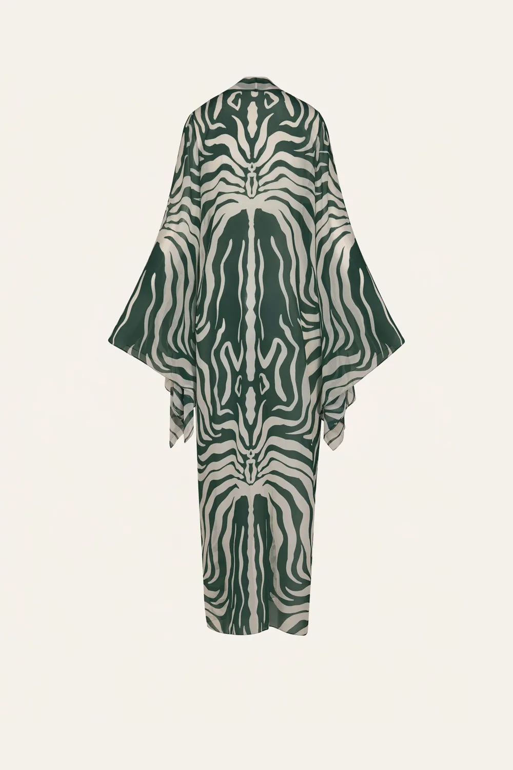 Johanna Ortiz Amazon kimono copricostume verde