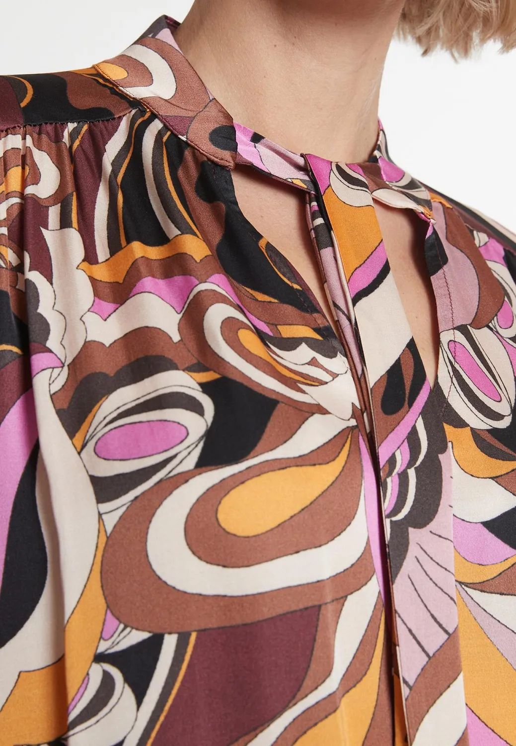 Ana Alcazar Malony Camicia Maniche Lunghe Fiocco