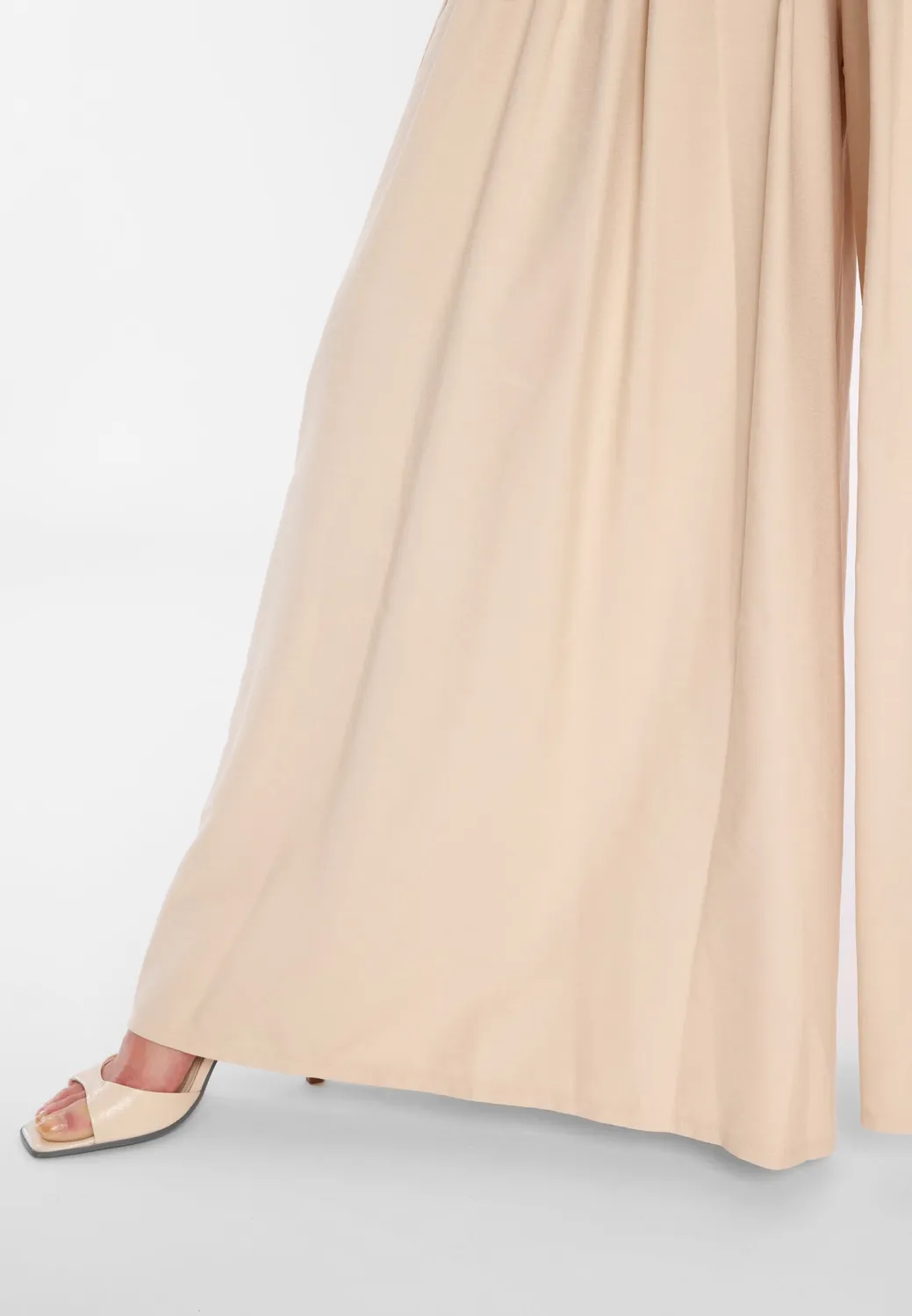 Ana Alcazar Dorin pantalone palazzo beige