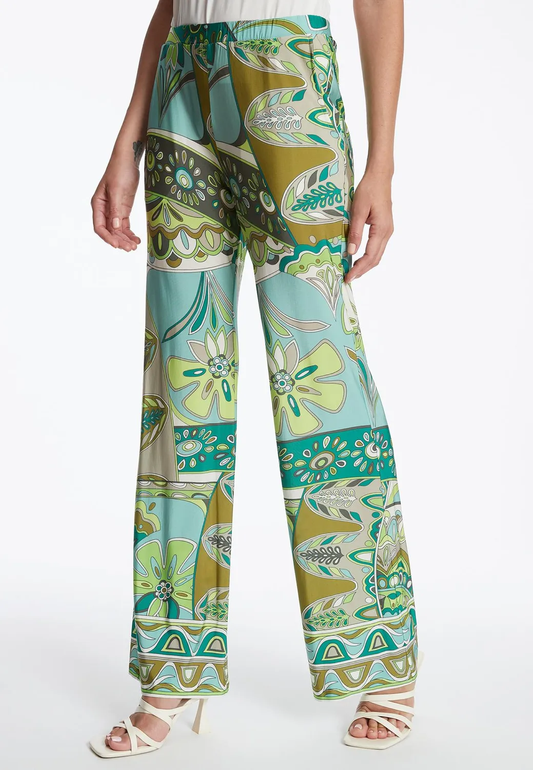 Ana Alcazar Zimala pantaloni estivi floreali