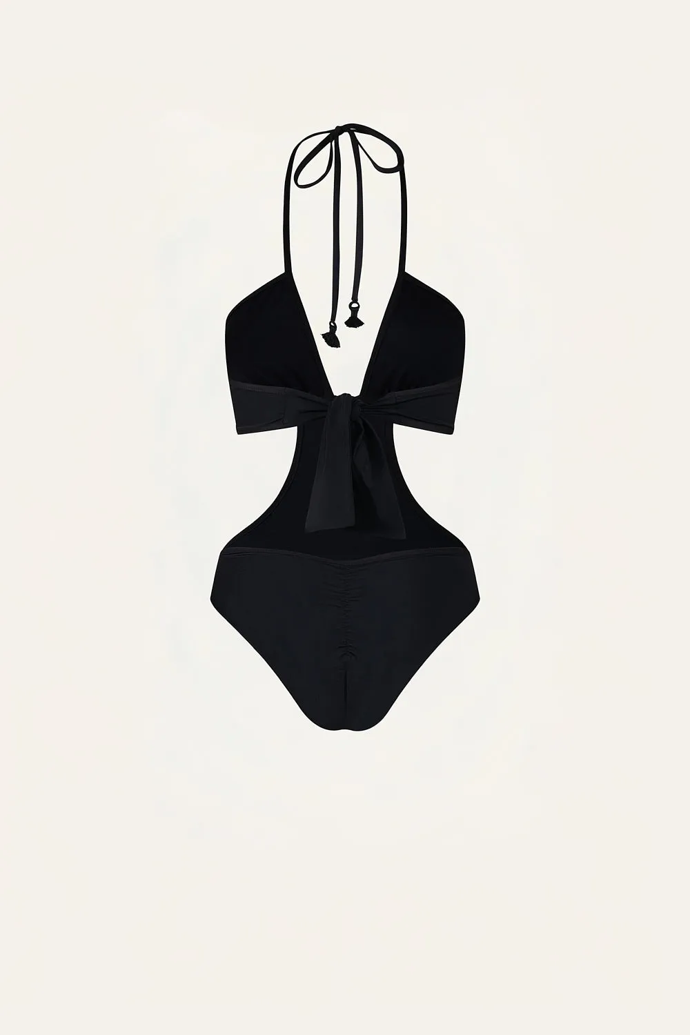 Johanna Ortiz Whispering Horizons costume intero nero