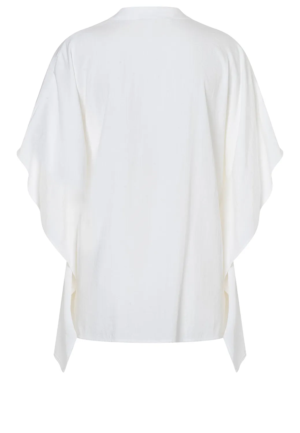 Ana Alcazar Dorayaq blusa crema collo orientale