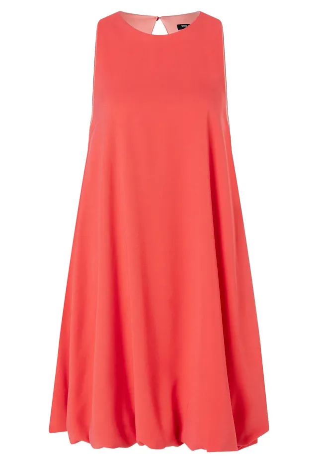 Ana Alcazar Zamini vestito corallo palloncino