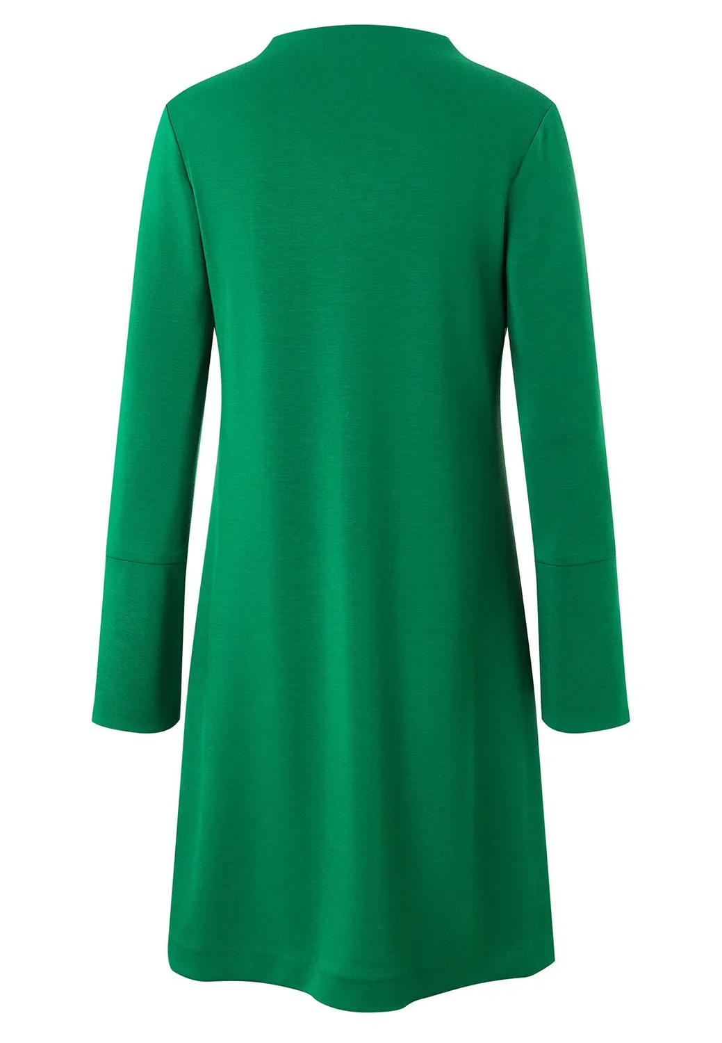 Ana Alcazar Mejsa vestito tunica verde cut-out