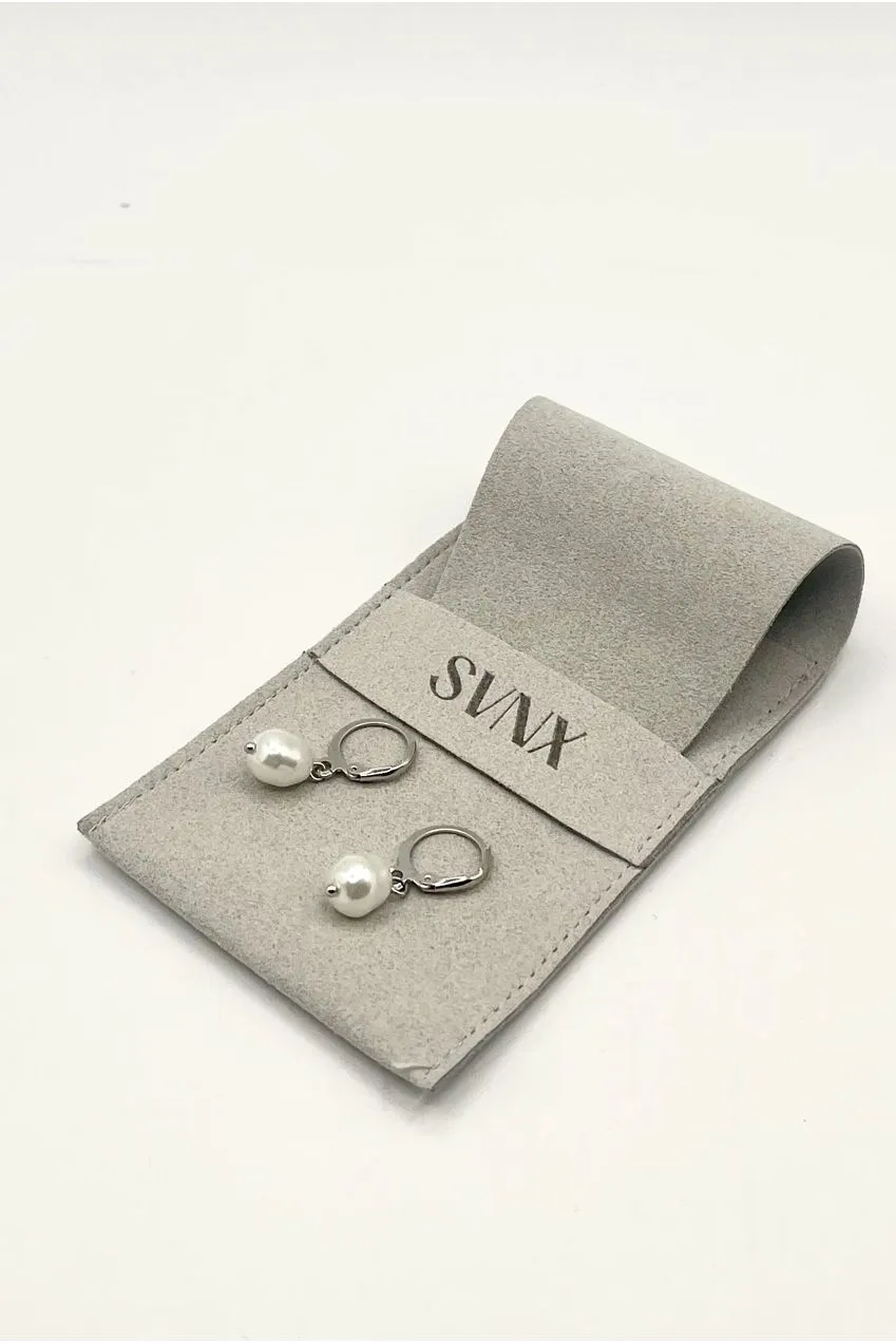 SVNX Baroque Pearl orecchini argento perla barocca