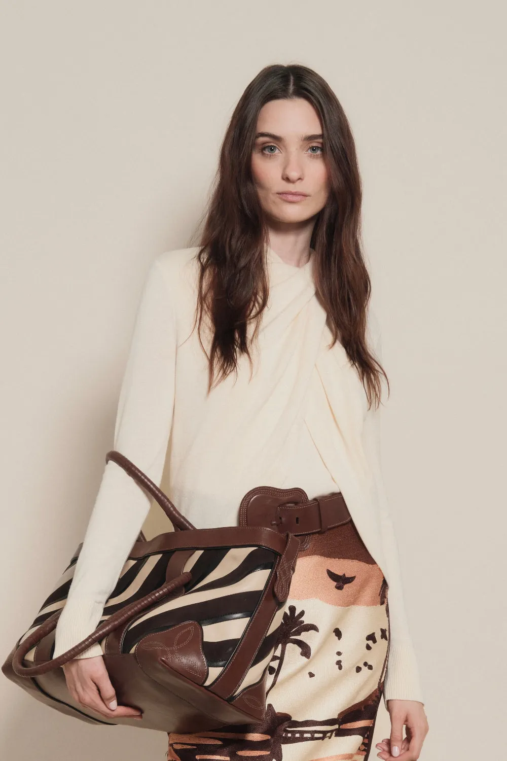 Johanna Ortiz Adaya maglia cotone pima ecru