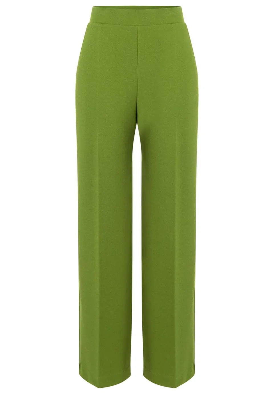 Ana Alcazar Silasa pantaloni larghi verde mela