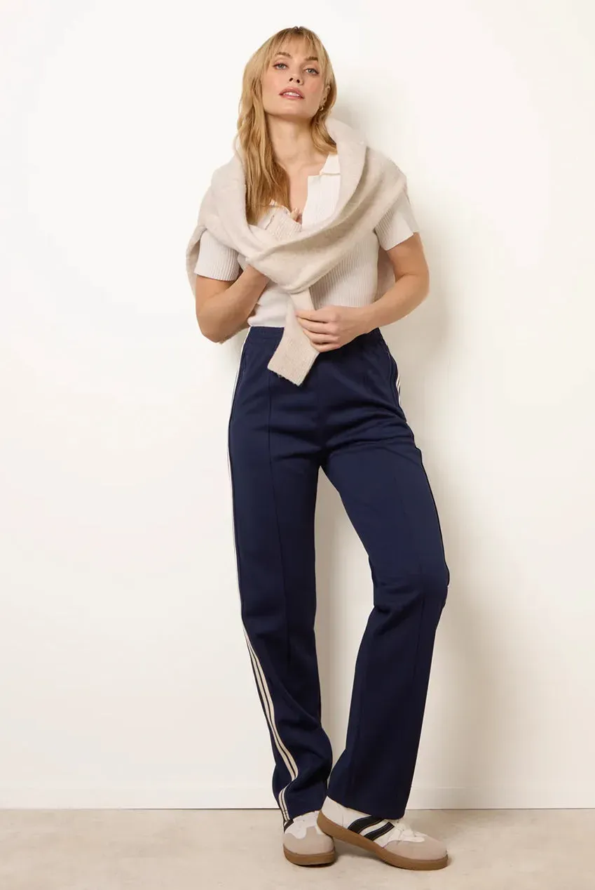 Blue Vanilla Side Stripe pantaloni tuta navy L-XL