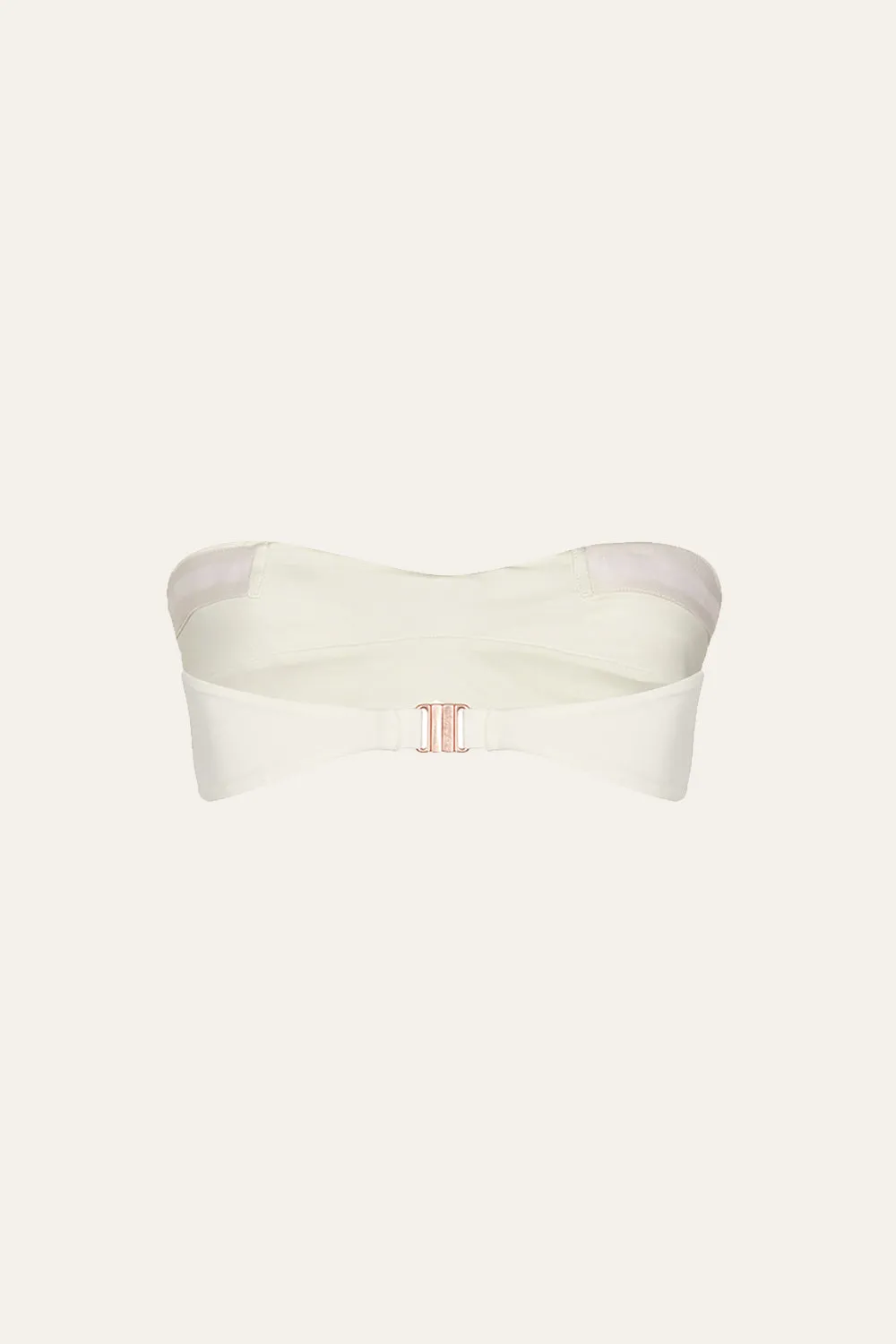 Johanna Ortiz Sea Sprite top bikini fascia ecru