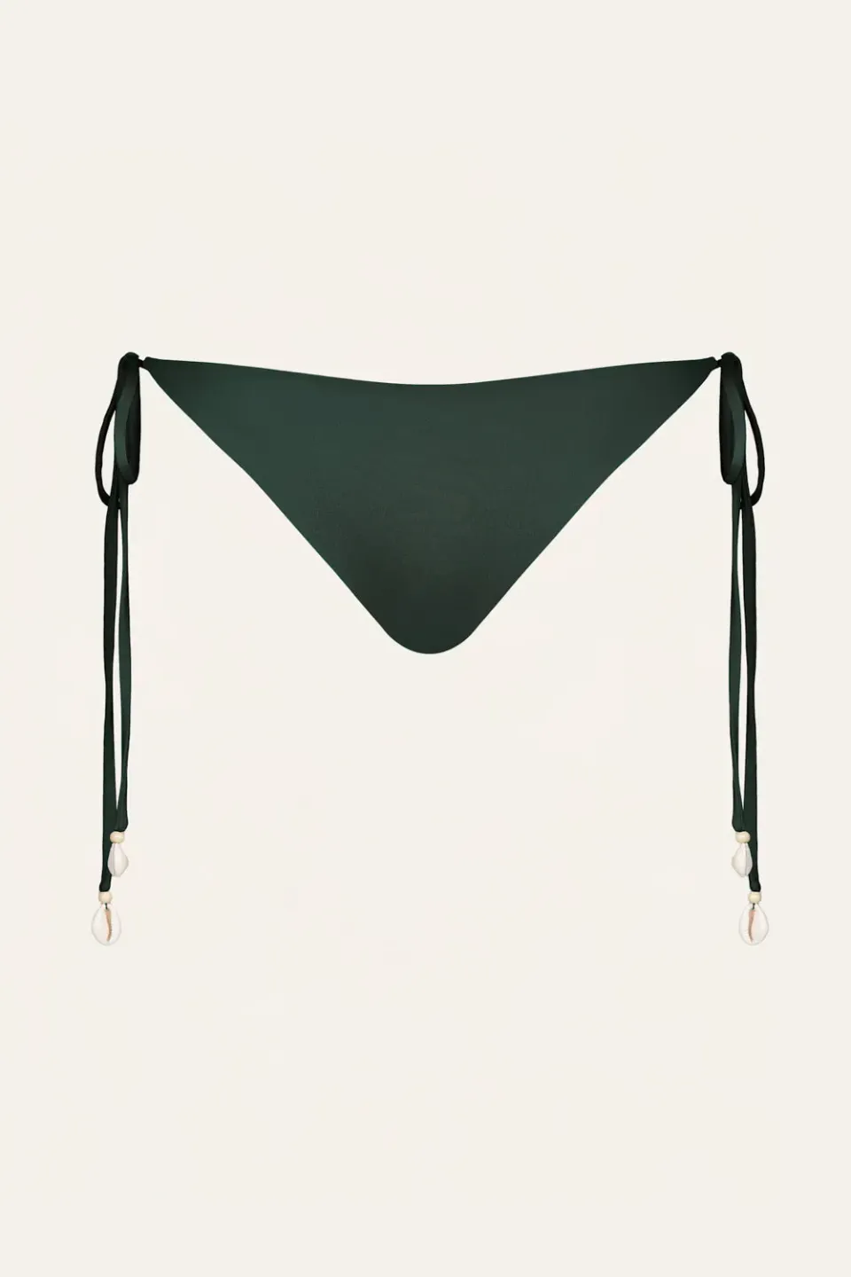 Johanna Ortiz Sagrado slip bikini verde lacci