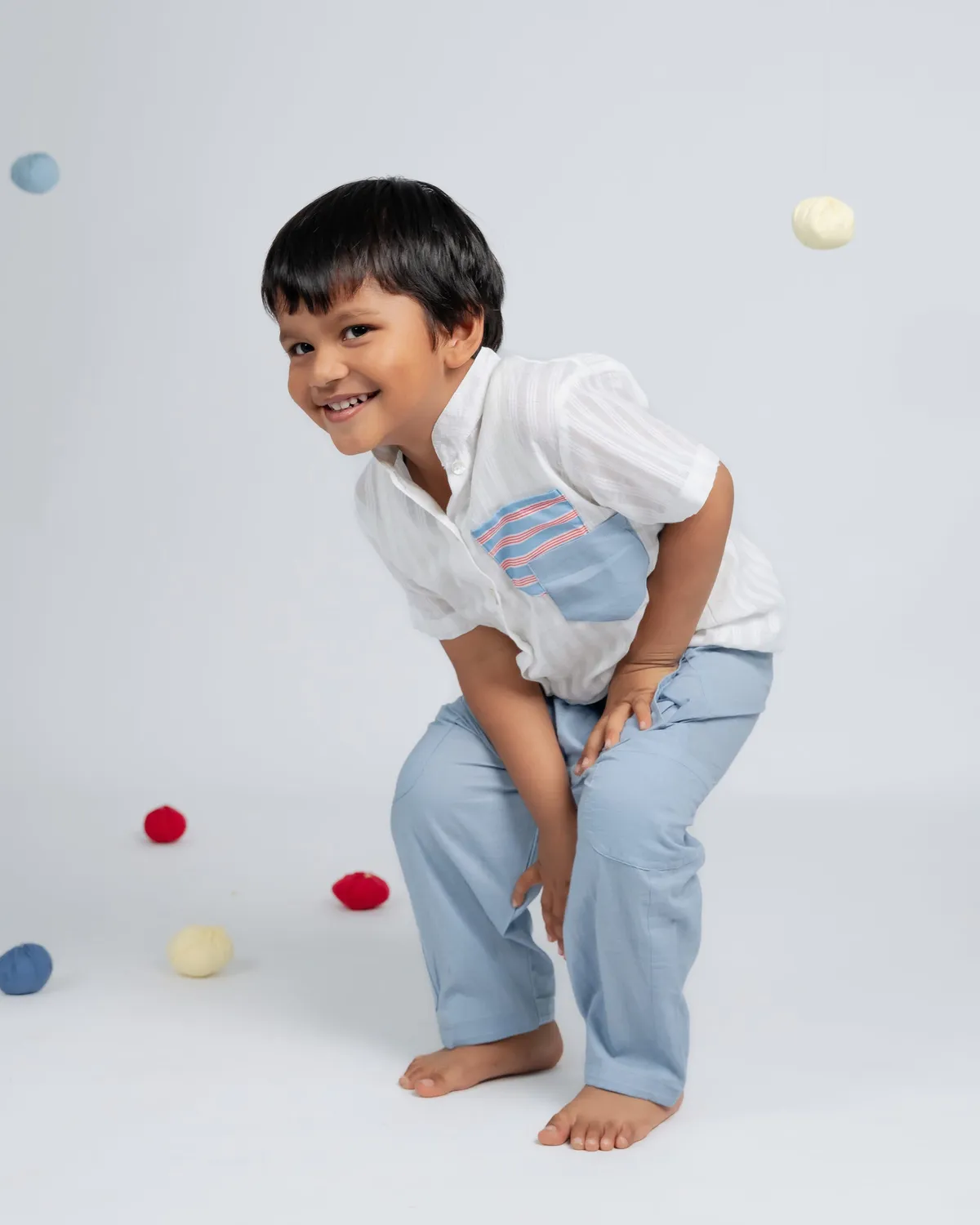 Our Dve Be You Kids Tiny Trend completo bimbo bianco blu