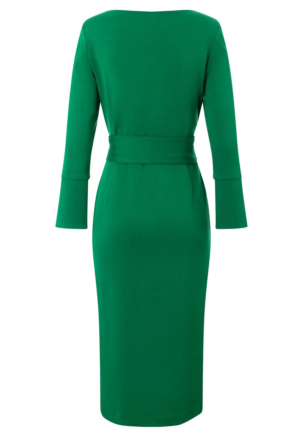 Ana Alcazar Mehine abito tubino midi verde