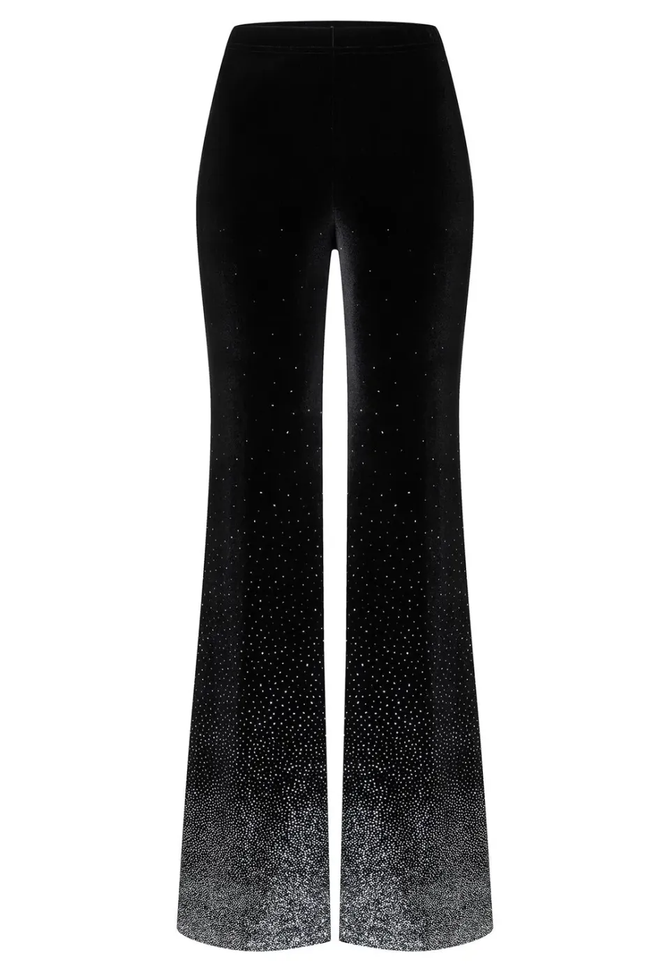 Ana Alcazar Tahila pantaloni velluto svasati glitter