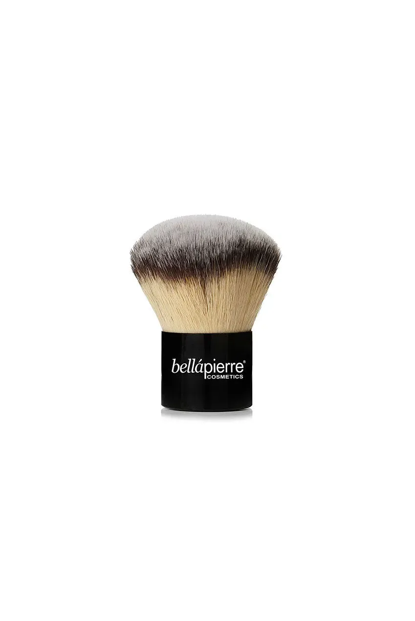 Bellapierre Kabuki pennello nero fibre sintetiche