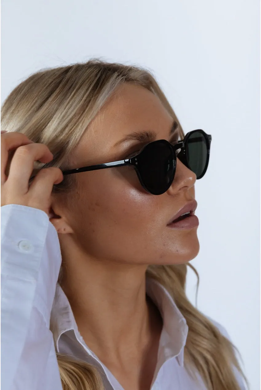 SVNX Preppy occhiali da sole verdi montatura plastica
