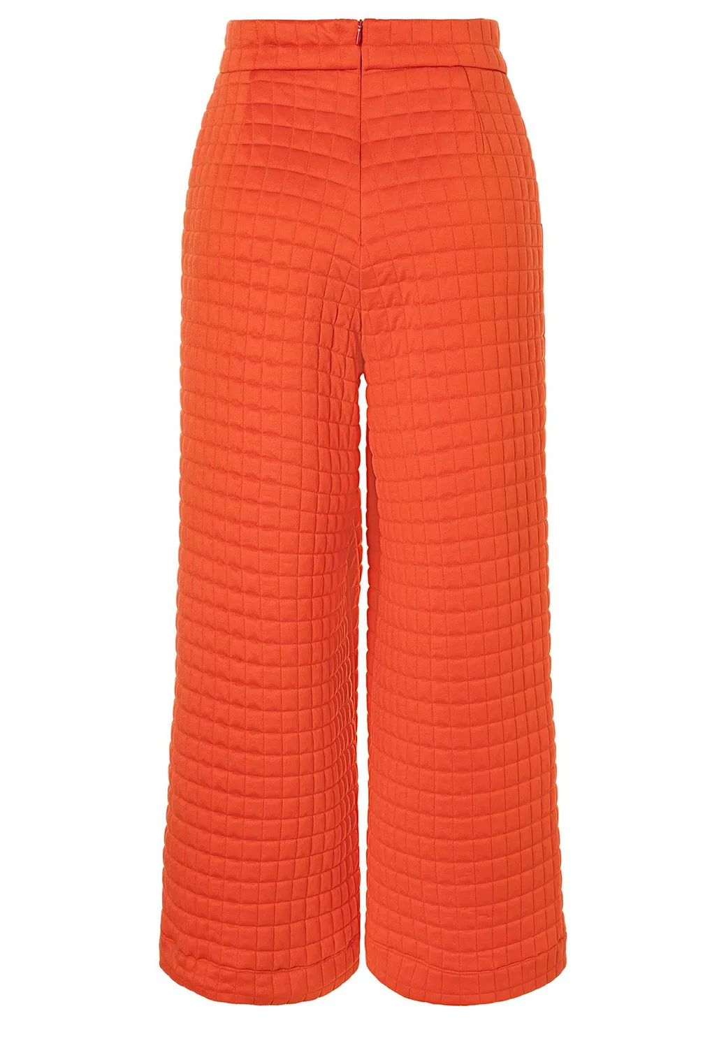 Ana Alcazar Savona pantalone trapuntato arancione