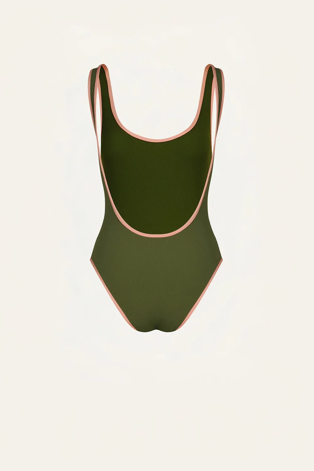 Johanna Ortiz Explorer One Piece costume verde lycra