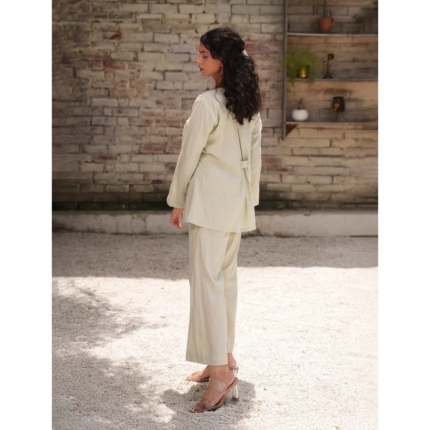 Our Dve Capsule 11 completo grigio intrecciato