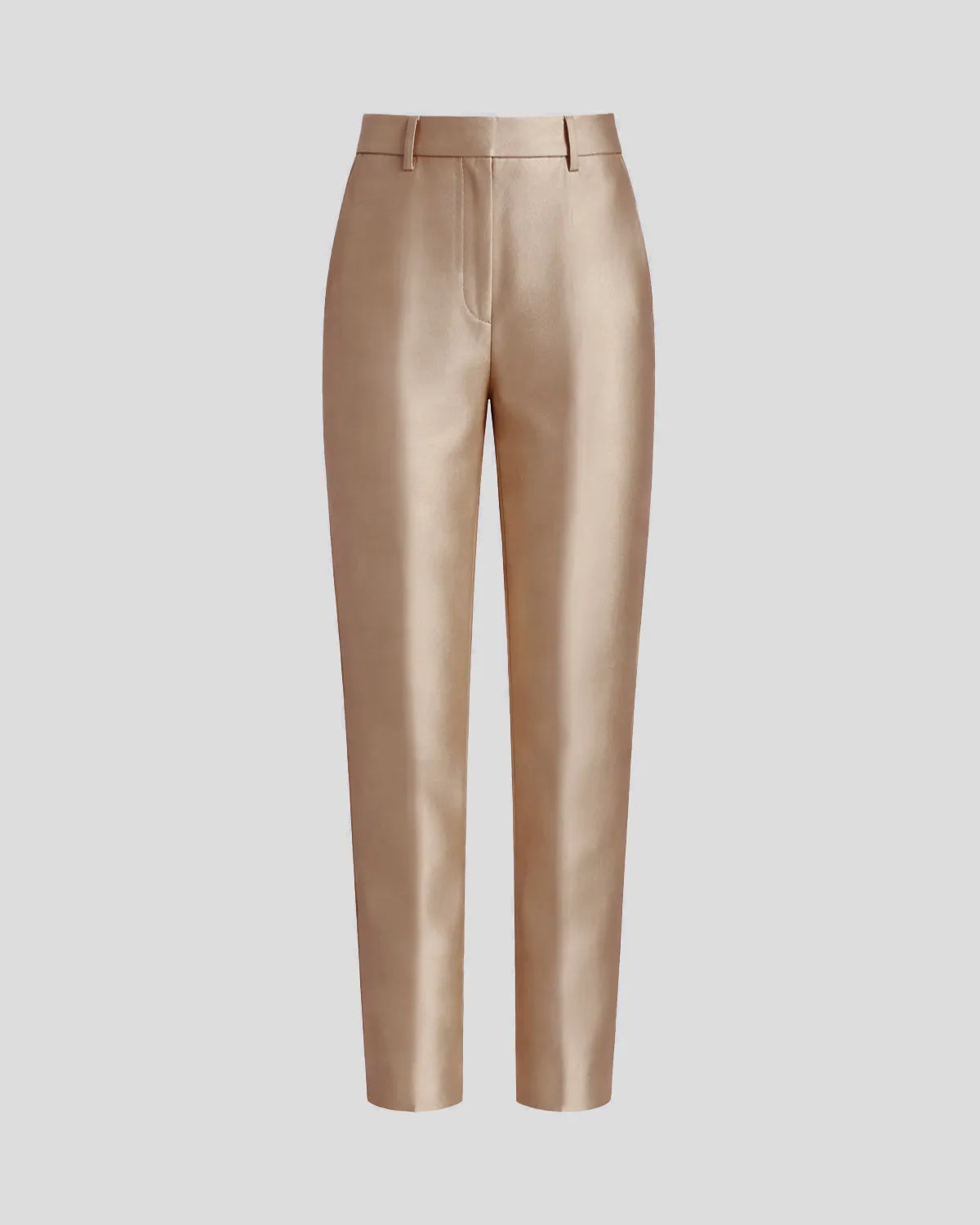Violante Nessi New York pantaloni seta beige