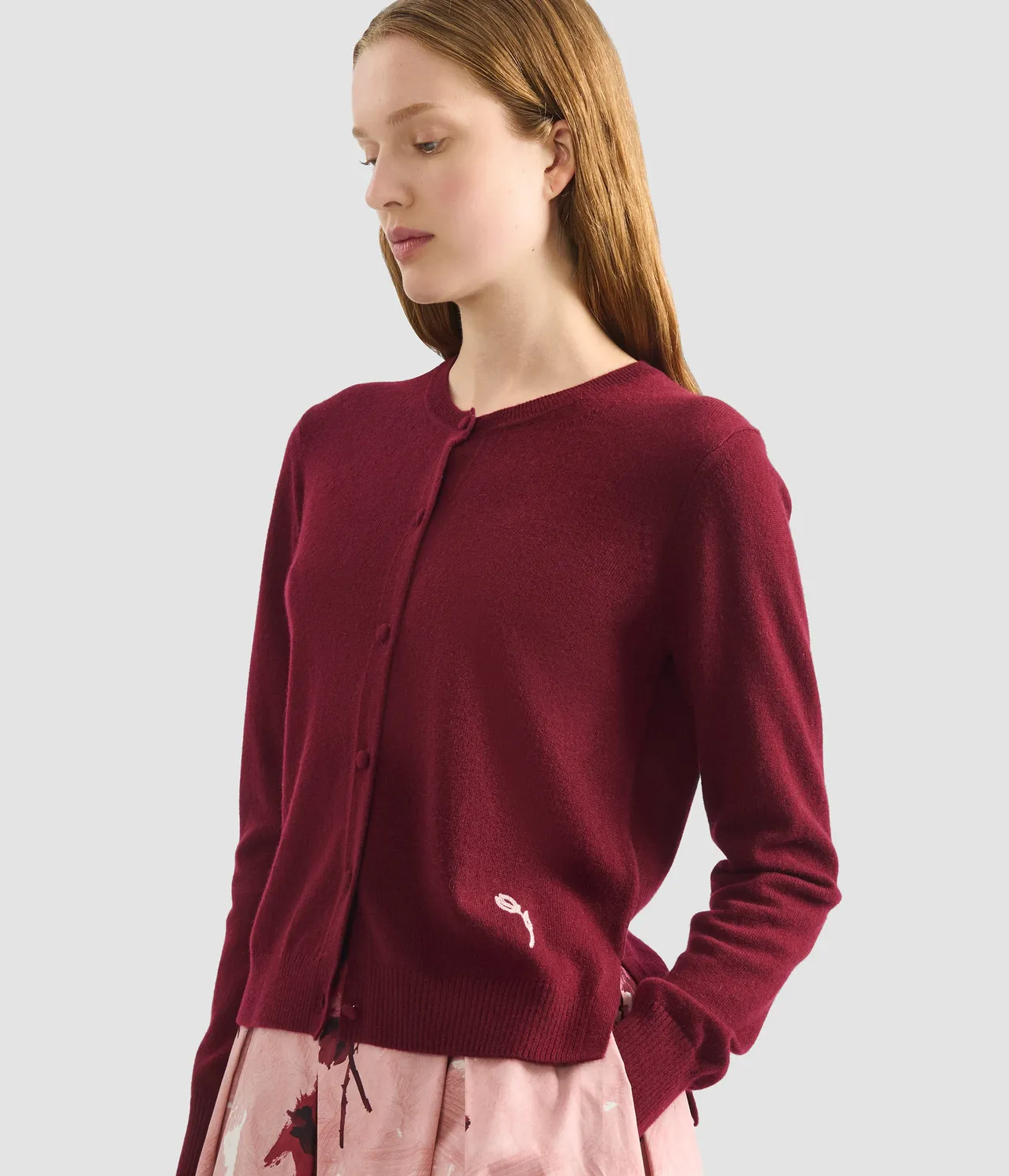 Erdem Cashmere Crew Neck Cardigan cardigan cashmere