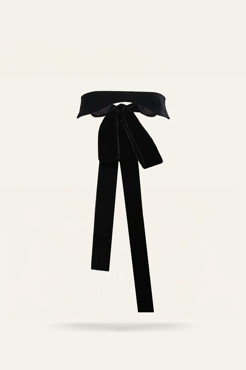 Johanna Ortiz Celestial Feminine cintura cotone nero