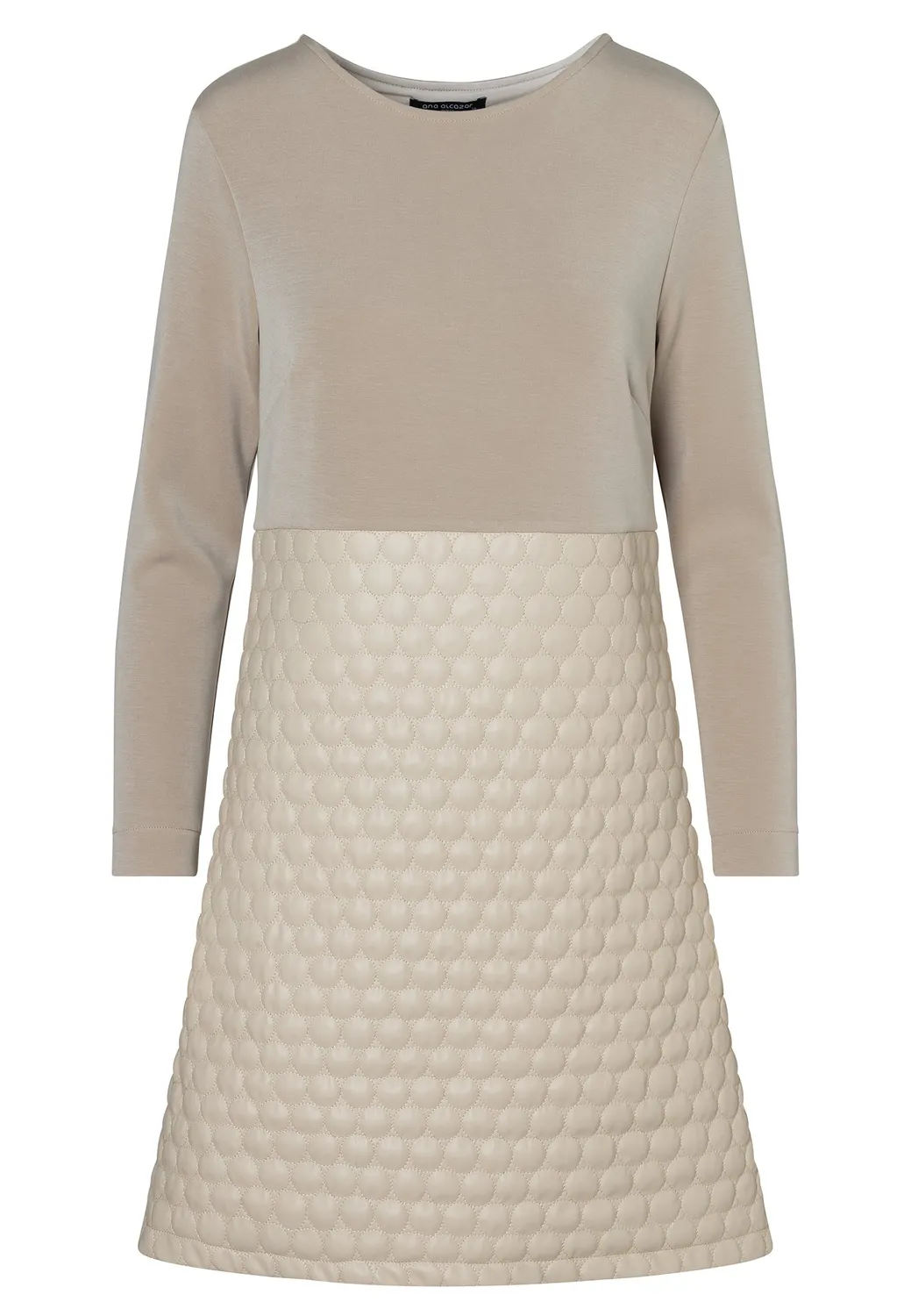 Ana Alcazar Enyfia abito impero beige corto