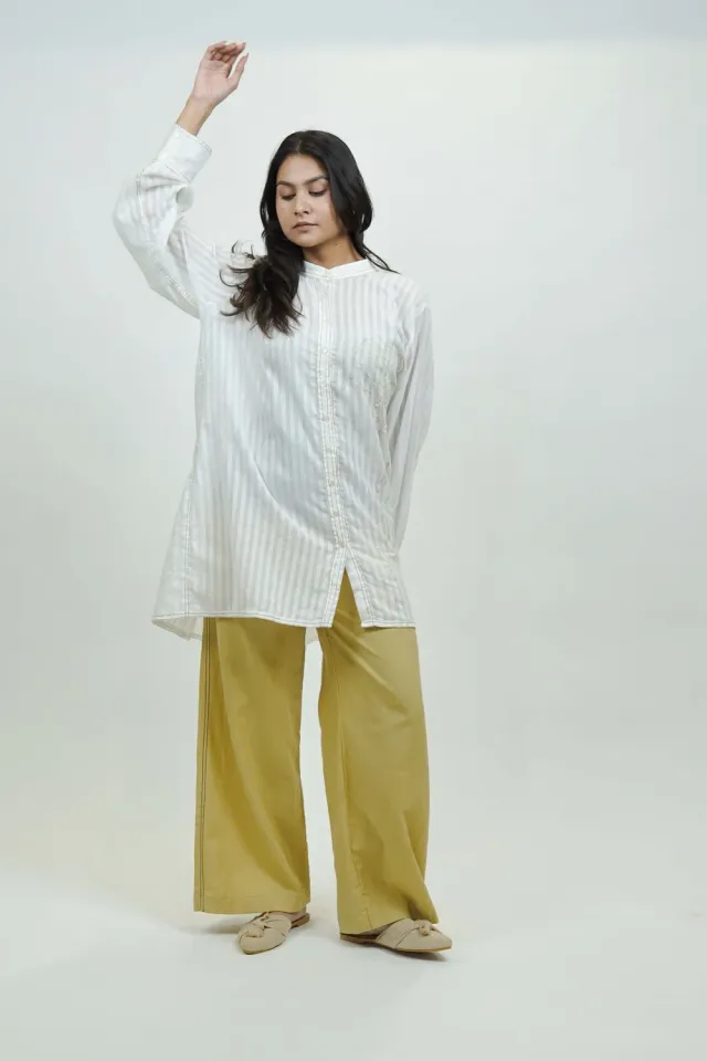 Our Dve S0019 camicia bianca cotone regular